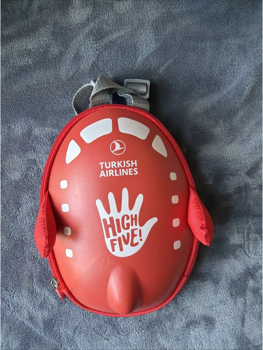 TURKISH AIRLINES "HIGH FIVE" KIDS Amenity Kit Travel Bag Turkey New